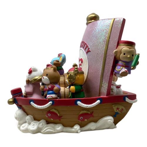 ハローキティ 七福神 宝船 置物 サンリオグッズ