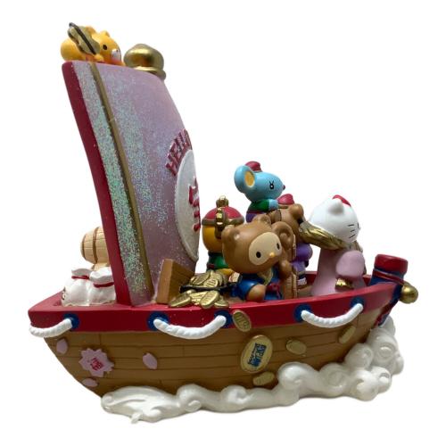 ハローキティ 七福神 宝船 置物 サンリオグッズ