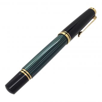 Pelikan (ペリカン) 万年筆 M 600 グリーンストライプ スーベレーン 14C-585 EF
