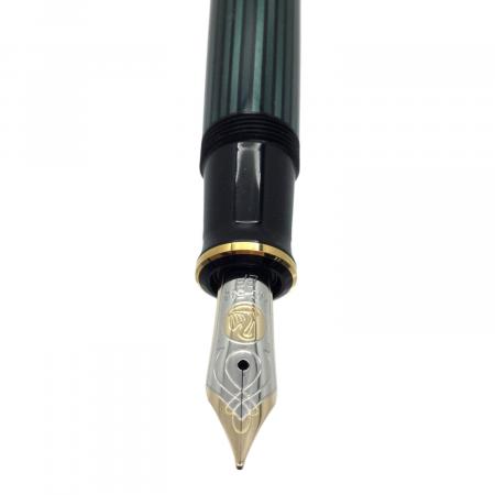 Pelikan (ペリカン) 万年筆 M 600 グリーンストライプ スーベレーン