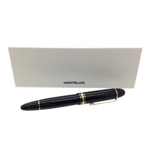 MONTBLANC (モンブラン) 万年筆 マイスターシュテュック 149 gold ペン先K18