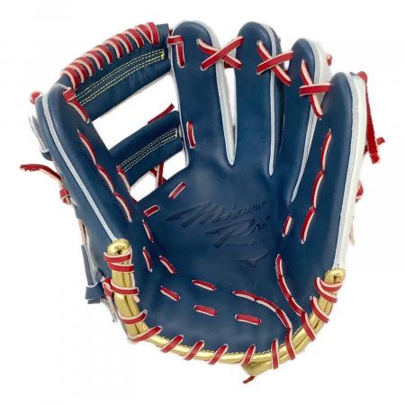MIZUNO (ミズノ) MIZUNO PRO 軟式グローブ ホワイト×ネイビー