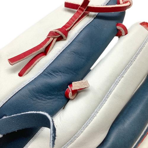 MIZUNO (ミズノ) MIZUNO PRO 軟式グローブ ホワイト×ネイビー