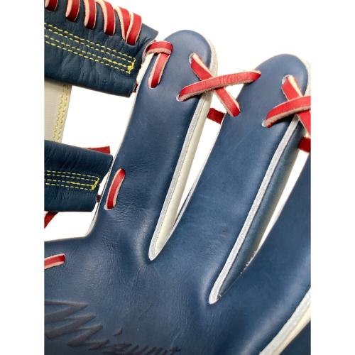 MIZUNO (ミズノ) MIZUNO PRO 軟式グローブ ホワイト×ネイビー