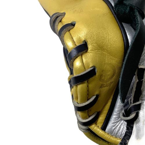 MIZUNO (ミズノ) ミズノプロ 坂本勇人 2013オールスターモデル 軟式グローブ 1AJGR99703 ゴールド×シルバー