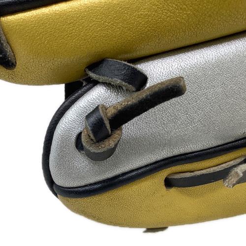 MIZUNO (ミズノ) ミズノプロ 坂本勇人 2013オールスターモデル 軟式グローブ 1AJGR99703 ゴールド×シルバー