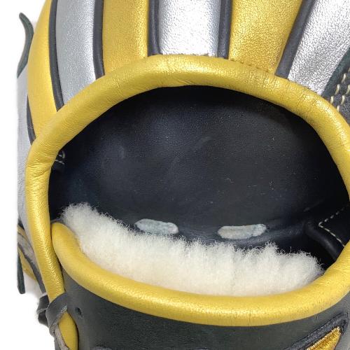 MIZUNO (ミズノ) ミズノプロ 坂本勇人 2013オールスターモデル 軟式グローブ 1AJGR99703 ゴールド×シルバー