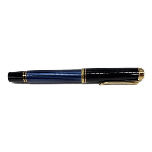 Pelikan (ペリカン) 万年筆 M 400 BLUE STRIPE ブルー スーベレーン ペン先EF 14C-585
