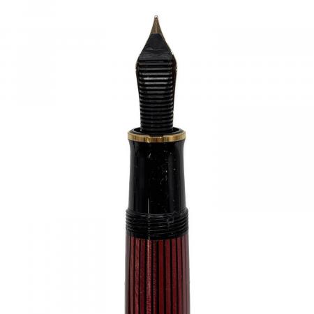 Pelikan (ペリカン) 万年筆 M800 RED STRIPE 18C-750 EF｜トレファクONLINE