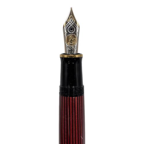 Pelikan (ペリカン) 万年筆 M800 RED STRIPE 18C-750 EF