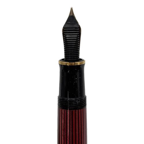 Pelikan (ペリカン) 万年筆 M800 RED STRIPE 18C-750 EF