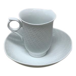 Meissen (マイセン) カップ&ソーサー 波の戯れホワイト