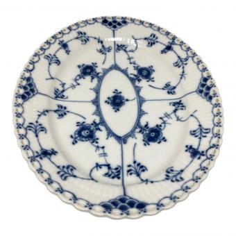 ROYAL COPENHAGEN (ロイヤル・コペンハーゲン) オーバルディッシュ 25cm ブルーフルーテッド・フルレース