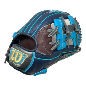 Wilson (ウィルソン) ワナビー ヒーロー デュアル 87型 グローブ RHZ87H 軟式用 ブラウン×ネイビー