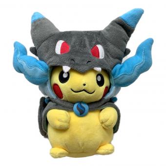Pokemon Center (ポケモンセンター) メガリザードンXのポンチョを着たピカチュウ ポケモングッズ J1615 2015 ※ヨゴレ有  @