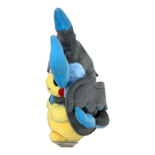 Pokemon Center (ポケモンセンター) メガリザードンXのポンチョを着たピカチュウ ポケモングッズ J1615 2015 ※ヨゴレ有  @