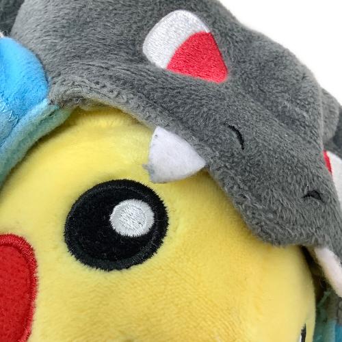 Pokemon Center (ポケモンセンター) メガリザードンXのポンチョを着たピカチュウ ポケモングッズ J1615 2015 ※ヨゴレ有  @