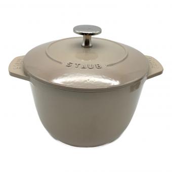 Staub LA COCOTTE 鍋 16cm ベージュ