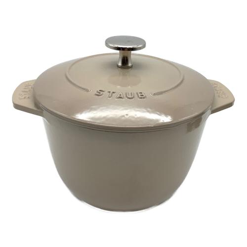 Staub LA COCOTTE 鍋 16cm ベージュ