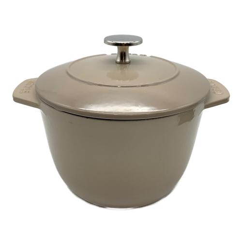 Staub LA COCOTTE 鍋 16cm ベージュ