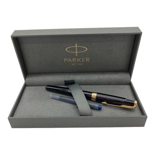 PARKER (パーカー) ソネット ラックブラック GT F FP 万年筆 PK1950550 ブラック PK1950550 ソネット ラックブラック GT F FP