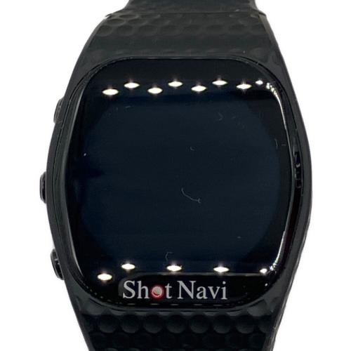 Shot Navi (ショットナビ) ゴルフGPSナビ 充電器・箱付 ブラック INFINITY Touch