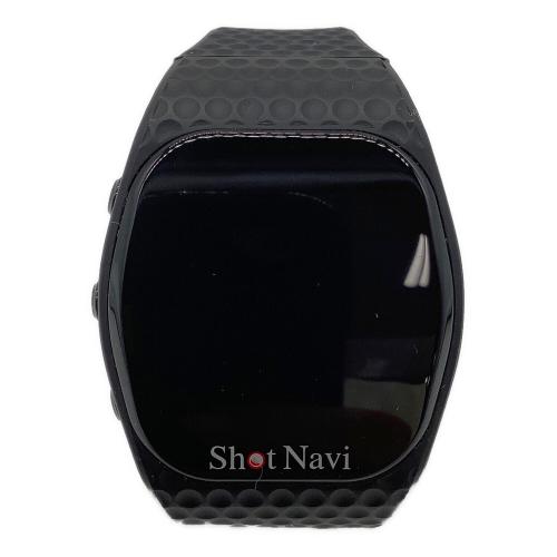 Shot Navi (ショットナビ) ゴルフGPSナビ 充電器・箱付 ブラック INFINITY Touch