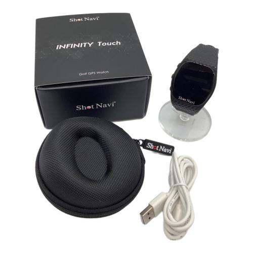 Shot Navi (ショットナビ) ゴルフGPSナビ 充電器・箱付 ブラック INFINITY Touch