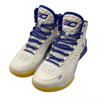UNDER ARMOUR (アンダーアーマー) バスケットシューズ 3024397-100 メンズ SIZE 27cm ブルー×ホワイト　ステフィン・カリー シグネチャーモデル「カリー1」