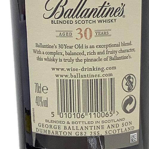 バランタイン ブレンデッドスコッチウィスキー 30年 Ballantine's AGED 30 YEARS 700ml