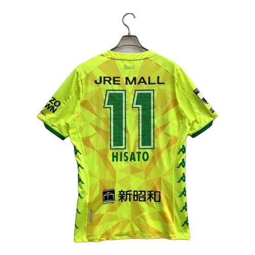 千葉ジェフ サッカーユニフォーム KFA12GT01J ジェフユナイテッド市原・千葉 メンズ SIZE O 黄緑
