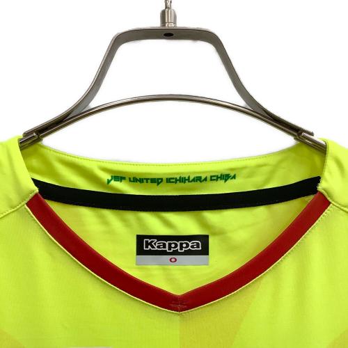 千葉ジェフ サッカーユニフォーム KFA12GT01J ジェフユナイテッド市原・千葉 メンズ SIZE O 黄緑