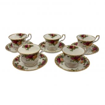 ROYAL ALBERT (ロイヤルアルバート) カップ&ソーサー キズ有 オールドカントリーローズ