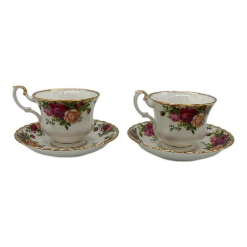 ROYAL ALBERT (ロイヤルアルバート) カップ&ソーサー キズ有 オールドカントリーローズ