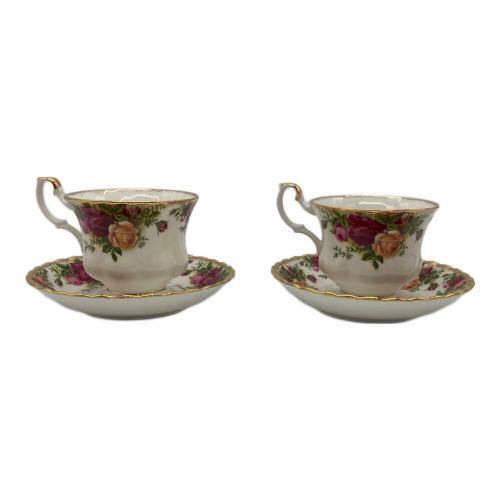ROYAL ALBERT (ロイヤルアルバート) カップ&ソーサー キズ有 オールドカントリーローズ