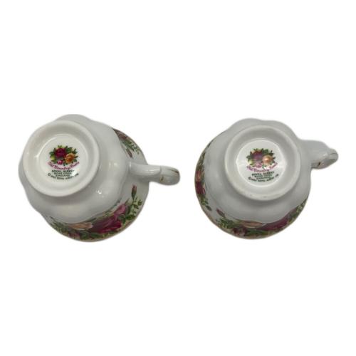 ROYAL ALBERT (ロイヤルアルバート) カップ&ソーサー キズ有 オールドカントリーローズ