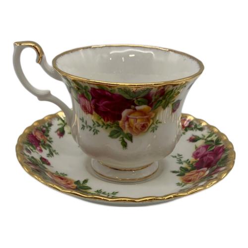 ROYAL ALBERT (ロイヤルアルバート) カップ&ソーサー キズ有 オールドカントリーローズ