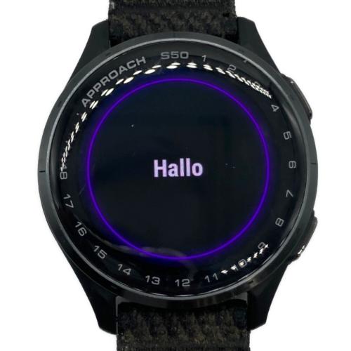 GARMIN (ガーミン) ゴルフGPSウォッチ APPROACH S50 8ME008803 ブラック