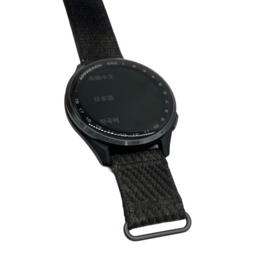 GARMIN (ガーミン) ゴルフGPSウォッチ APPROACH S50 8ME008803 ブラック