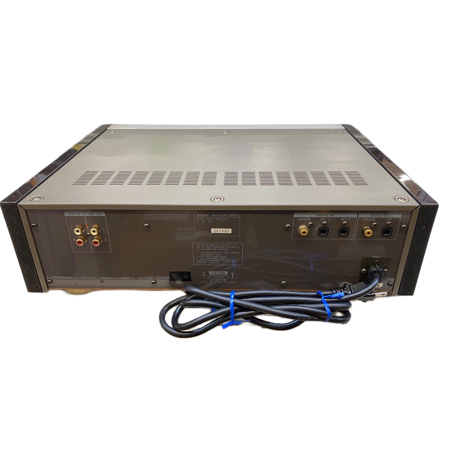 SONY (ソニー) DATデッキ DTC-2000ES 1993年製｜トレファクONLINE