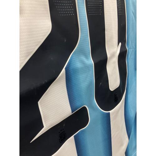 adidas (アディダス) サッカーユニフォーム アルゼンチン代表 メンズ SIZE L ブルー×ホワイト