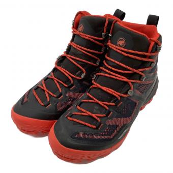MAMMUT (マムート) Ｄucan High GTX トレッキングシューズ 3030-03470 メンズ SIZE 26cm ブラック×レッド