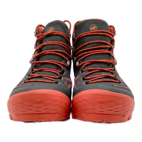 MAMMUT (マムート) Ｄucan High GTX トレッキングシューズ 3030-03470 メンズ SIZE 26cm ブラック×レッド
