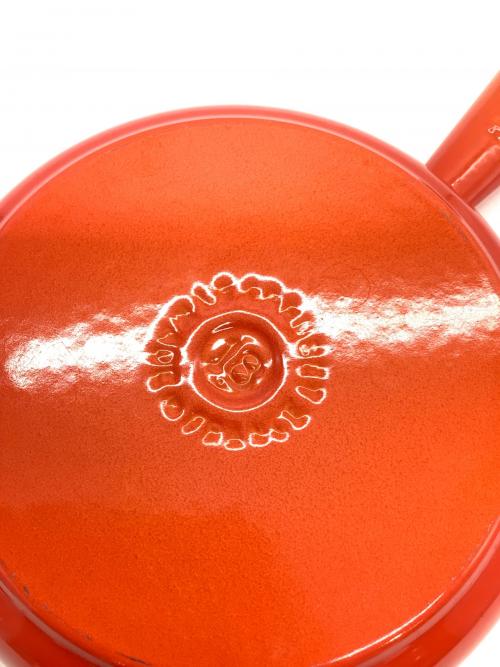 LE CREUSET (ルクルーゼ) ソースパン SIZE 18 オレンジ