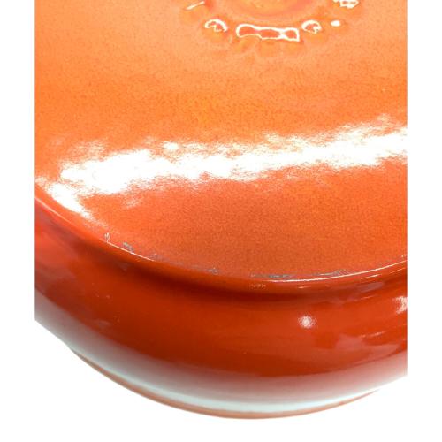 LE CREUSET (ルクルーゼ) ソースパン SIZE 18 オレンジ
