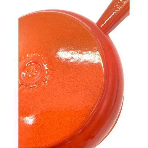 LE CREUSET (ルクルーゼ) ソースパン SIZE 18 オレンジ