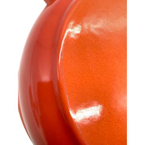LE CREUSET (ルクルーゼ) ソースパン SIZE 18 オレンジ