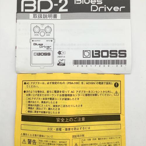 BOSS (ボス) オーバードライブ BOSS BD-2