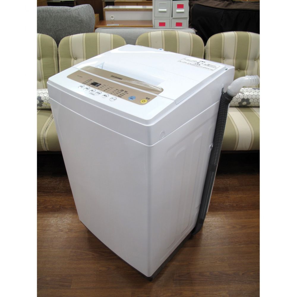 IRIS OHYAMA (アイリスオーヤマ) 全自動洗濯機 5.0kg IAW-T502EN 2019年製 50Hz／60Hz｜トレファクONLINE