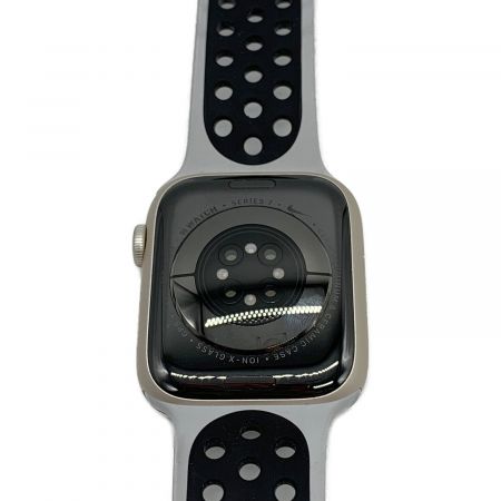 Apple (アップル) Apple Watch NIKE Series 7 MKL43J/A GPS+Cellularモデル ケースサイズ:45㎜ 〇 バッテリー:Aランク 程度:Bランク NHJ27PHW2V